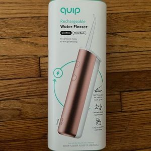 Quip rechargeable cordless water flosser